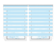 Рулонные шторы мини День Ночь Делия 113 цена. Купить в «Мастерская Жалюзи»