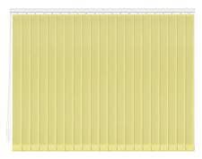 Тканевые вертикальные жалюзи Лайн-II-лимонный цена. Купить в «Мастерская Жалюзи»
