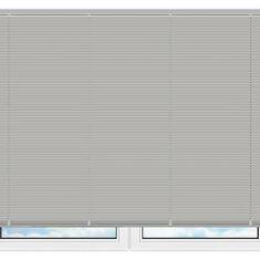 Алюминиевые горизонтальные жалюзи серые №56