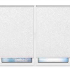 Рулонные шторы Мини Шелк-белый