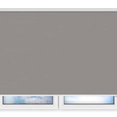 Стандартные рулонные шторы Лусто-серый