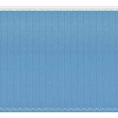 Тканевые вертикальные жалюзи Лайн-II-синий цена. Купить в «Мастерская Жалюзи»